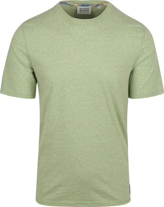 Scotch & Soda Melange T-Shirt kurzarm pistachio (Herren)