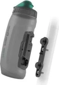 Fidlock Twist Antibacterial + Bike Base Trinkflasche 590ml smoke