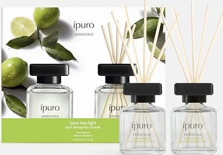 Ipuro Essentials Lime Light Duftstäbchen, 100ml (2x 50ml)