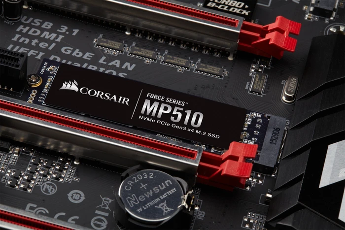 Corsair Force Series MP510B 960GB, M.2 2280 / M-Key / PCIe 3.0 x4