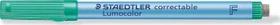 Staedtler Lumocolor 305 F correctable grün, 10er-Pack