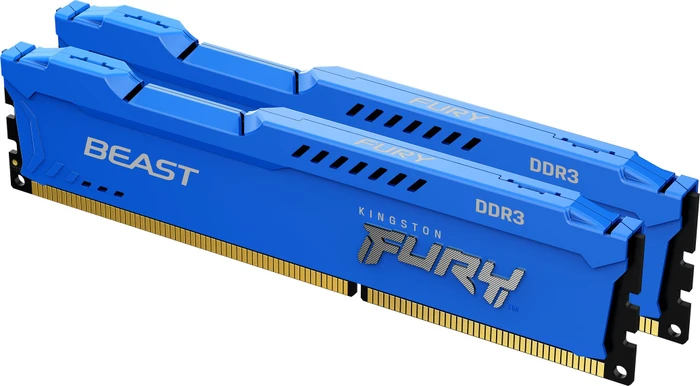Kingston FURY Beast blau UDIMM 8GB Kit, DDR3-1866, CL10-11-10-30, 1RX8