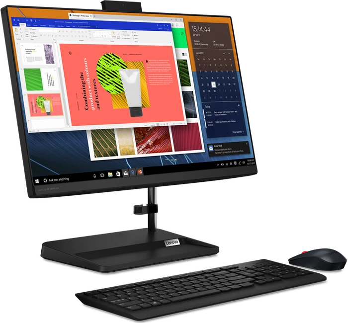 Lenovo IdeaCentre AIO 3 22ITL6, schwarz, Core i3-1115G4, 8GB RAM, 256GB SSD, DE