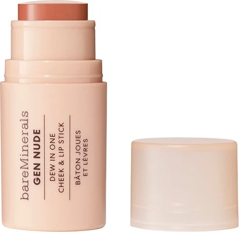 bareMinerals Gen Nude Dew in One Cheek & Lip Stick bare necessity, 4.5g