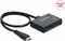 DeLOCK HDMI Splitter 1x HDMI In, 2x HDMI Out 4K 60 Hz Vorschaubild