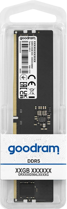goodram UDIMM 16GB, DDR5-5600, CL46, 1RX8