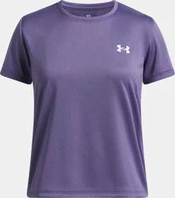 Under Armour Tech Funktionsshirt kurzarm purple luxe/white (Junior)
