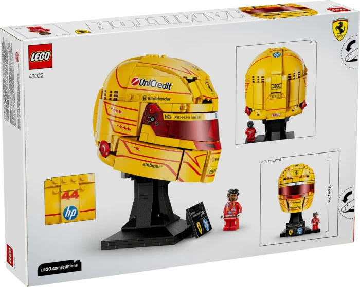 LEGO Editions - Scuderia Ferrari HP Lewis Hamilton Helm