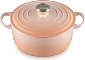 Le Creuset Signature Gusseisen Bräter rund 24cm 4.2l peche