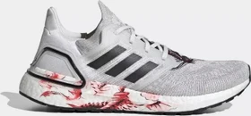 adidas Ultraboost 20 crystal white/core black/solar red (Herren)
