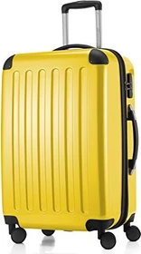 Hauptstadtkoffer Alex Spinner erweiterbar 65cm gelb glänzend