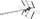 Cabletech Passive Richtantenne vom Typ Yagi (ANT0633)