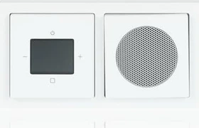 Busch-Jaeger Busch-Radio BTconnect DAB+ Komplettset, studioweiß