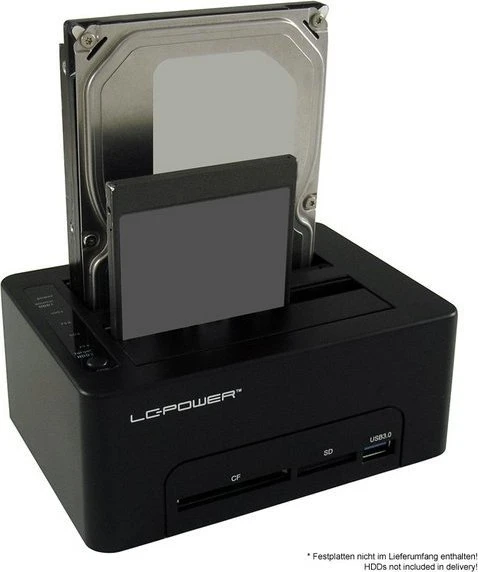 LC-Power LC-DOCK-U3-CR Dockingstation, USB-B 3.0