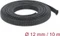DeLOCK Geflechtschlauch dehnbar, 12mm, 10m, schwarz Vorschaubild