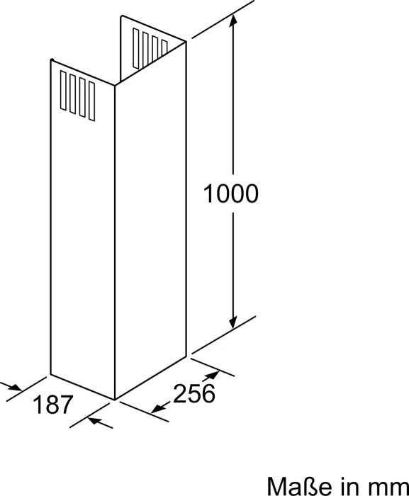 BSH Hausgeräte Kaminverlängerung 1000mm