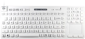 Man & Machine Really Cool Touch Keyboard, weiß, USB, DE (RCTLP/DE/W5)