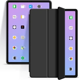 eSTUFF Denver Folio Case für iPad Pro 13" 2024, schwarz