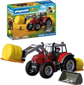 playmobil Country Großer Traktor mit Heuballen