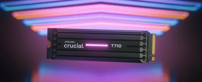 Crucial T710 SSD 2TB, M.2 2280 / M-Key / PCIe 5.0 x4, Kühlkörper