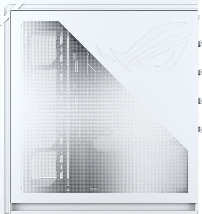 ASUS ROG Cronox GR801 Curve TG ARGB White, Glasfenster