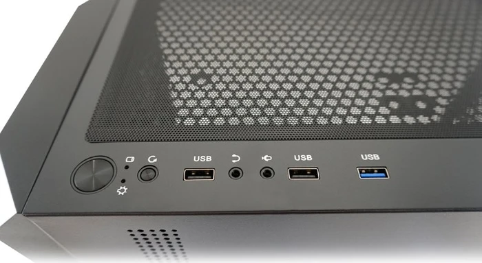 LC-Power Gaming 712MB Polynom_X, Glasfenster