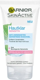 Garnier Hautklar Sensitiv Anti-Unreinheiten Seifenfreies Waschgel, 150ml