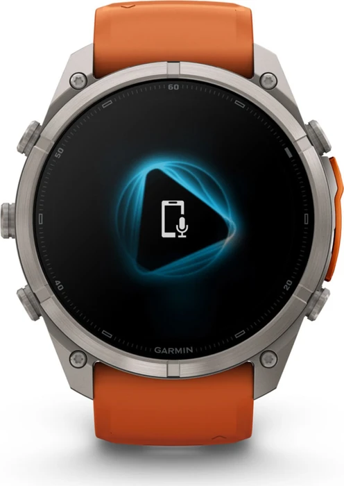 Garmin Fenix 9 Pro inReach 51mm titanium/autumn orange-spark orange