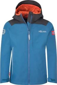 Trollkids Bergen Funktionsjacke nordic blue (Junior)