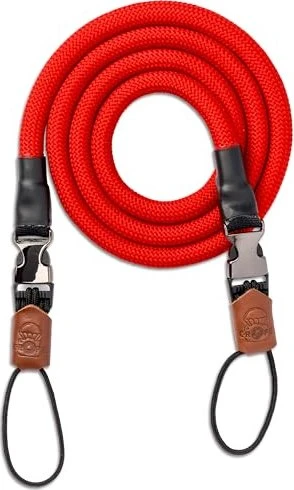 C-Rope Kameragurt aus Kletterseil 125cm Bright Red