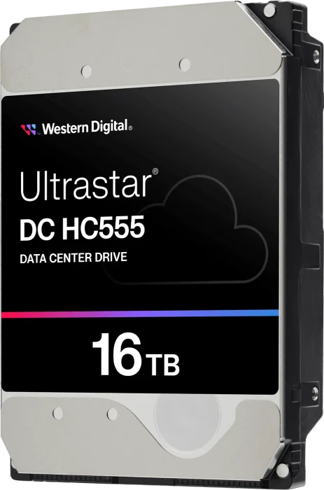 Western Digital Ultrastar DC HC555 16TB, SE, 24/7, 512e / 3.5" / SATA 6Gb/s
