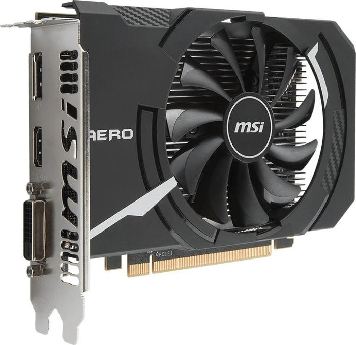MSI Radeon RX 560 Aero ITX 4G OC, 4GB GDDR5, DVI, HDMI, DP