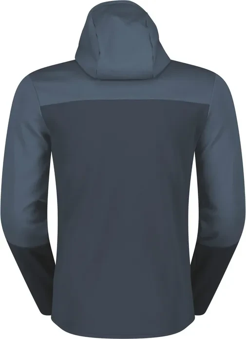Scott Defined Mid Zip Hoodie metal blue/dark blue (Herren)