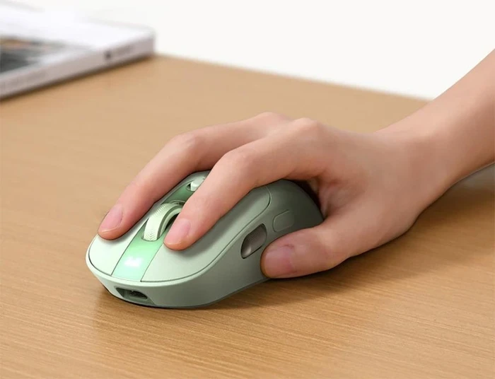 Baseus Editor Wireless Mouse, grün, USB/Bluetooth