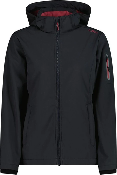 CMP Softshell Funktionsjacke antracite/peony (Damen)