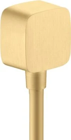 Hansgrohe Axor ShowerSolutions Wandanschluss softsquare brushed goldoptik
