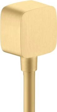 Hansgrohe Axor ShowerSolutions Wandanschluss softsquare brushed goldoptik