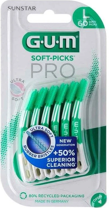 Sunstar Gum Soft-Picks Pro Interdentalbürste large, 60 Stück