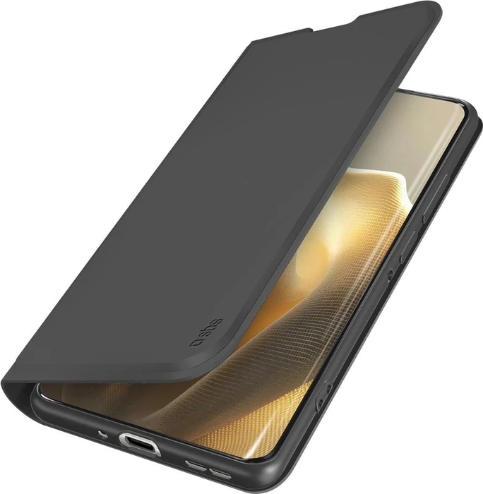 SBS Mobile Wallet Smooth für Motorola Edge 60 Pro schwarz