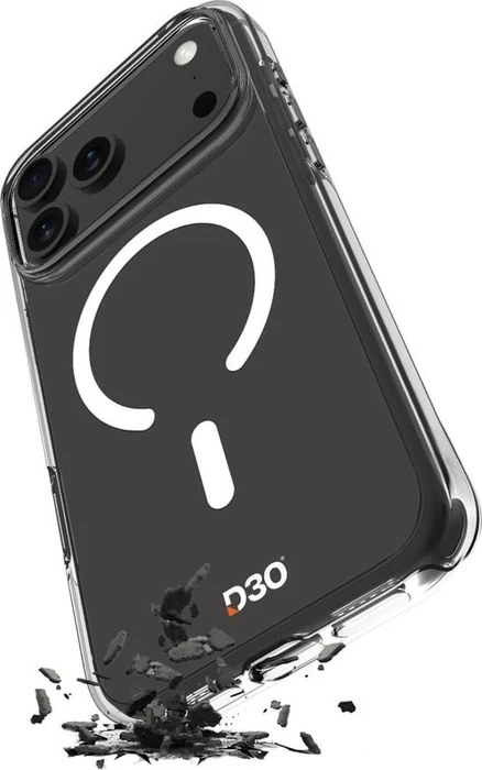 Puro Impact Clear D3O Bio Cover für Apple iPhone 17 Pro Max