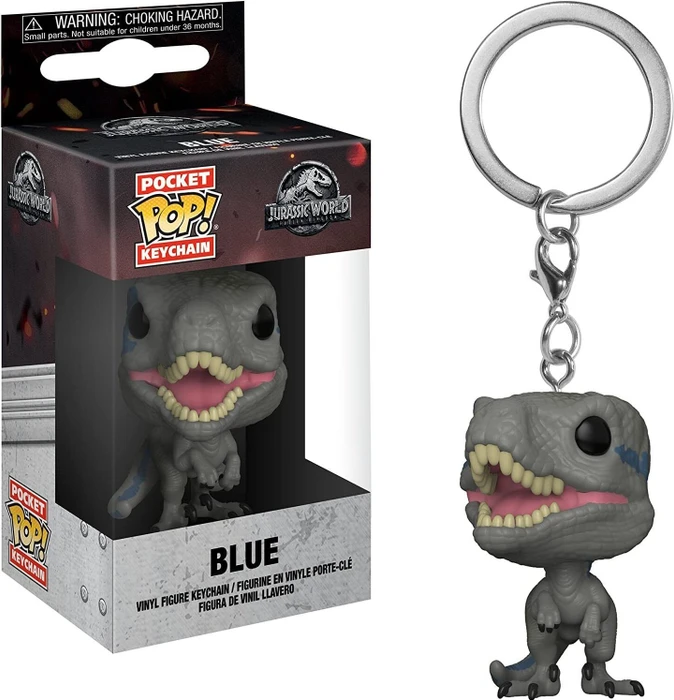 FunKo Pop! Movies - Jurassic World: Fallen Kingdom - Blue Schlüsselanhänger