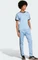 adidas Adicolor SST Trainingshose lang ash blue/black (Damen) Vorschaubild