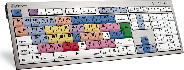 LogicKeyboard Avid Media Composer Advanced Line, USB, UK