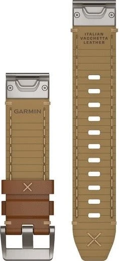 Garmin Ersatzarmband QuickFit 22 Leder italian vacchetta