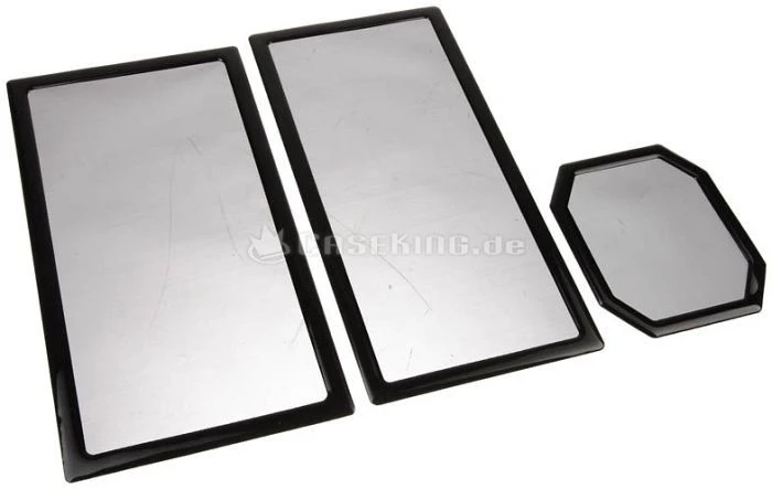 DEMCiflex Staubfilter Set für Corsair 400R schwarz/schwarz