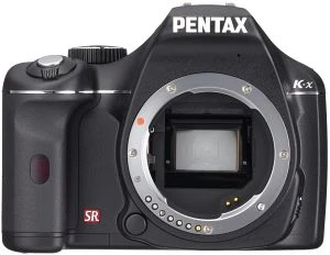 Pentax K-x schwarz mit Objektiv Fremdhersteller