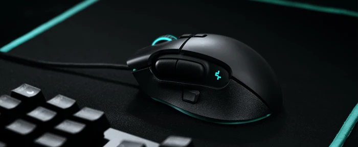 DeepCool MG350 FPS Gaming Mouse, schwarz, USB
