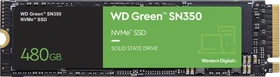 Western Digital WD Green SN350 NVMe SSD 480GB, M.2 2280 / M-Key / PCIe 3.0 x4