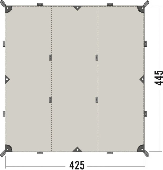 Tatonka 1 TC Tarp sand beige