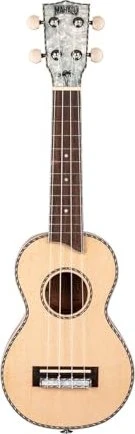 Mahalo Pearl Series Soprano Ukulele Natural